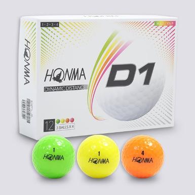 รหัสสินค้า D1 2020  กอล์ฟพรีเมี่ยม!!! ราคาถูกที่สุดในประเทศไทย!!!  HONMA D1 2020 model GOLF BALLS