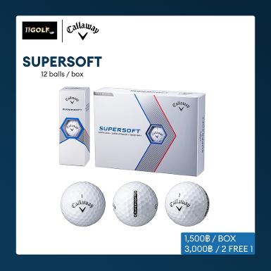 รหัสสินค้า SUPERSOFT  กอล์ฟพรีเมี่ยม!!! ราคาถูกที่สุดในประเทศไทย!!!  CALLAWAY SUPERSOFT ( BUY 2 free